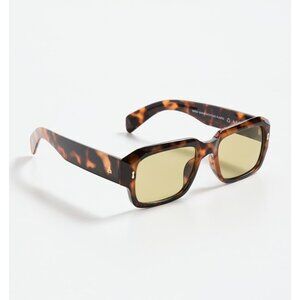 AIRE Pluto Sunglasses in Syrup Tort & Sage Tint Brown New Unisex Sunnies